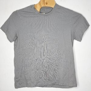 Skims Gray XL Men's Crew Neck T-Shirt Short‎ Sleeve Casual